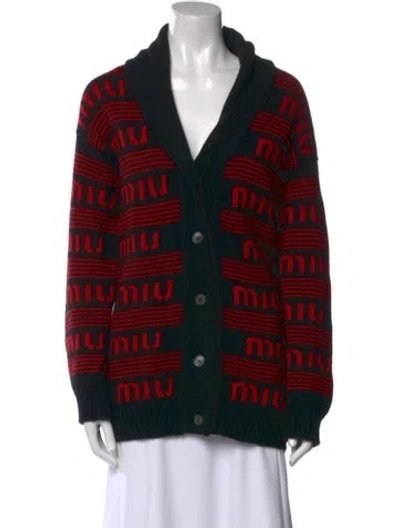 Pre-owned Miu Miu 2022 Cashmere Sweater In Multi