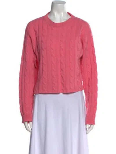 Pre-owned Miu Miu 2022 Cashmere Sweater In Pink