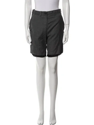 Pre-owned Miu Miu 2022 Knee-length Shorts In Gray