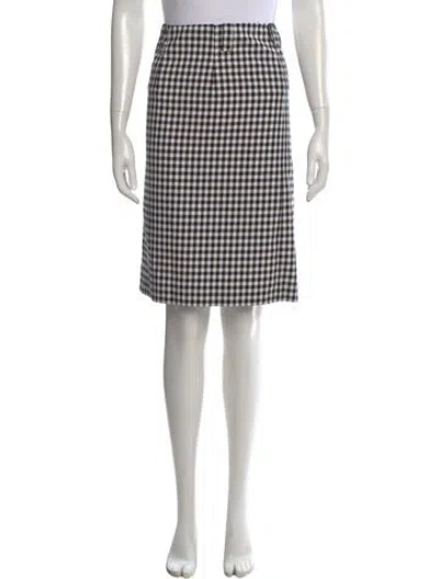Pre-owned Miu Miu 2022 Knee-length Skirt W/ Tags In Black