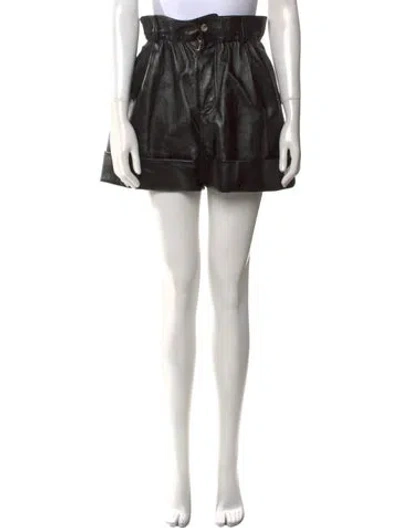 Pre-owned Miu Miu 2022 Mini Shorts In Black