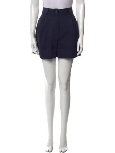 Pre-owned Miu Miu 2022 Mini Shorts In Blue