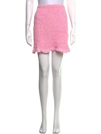 Pre-owned Miu Miu 2022 Mini Skirt In Pink