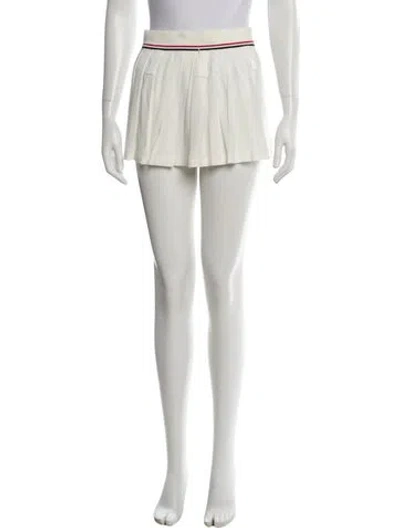 Pre-owned Miu Miu 2022 Mini Skirt In White