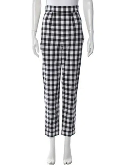 Pre-owned Miu Miu 2022 Straight Leg Pants W/ Tags In White