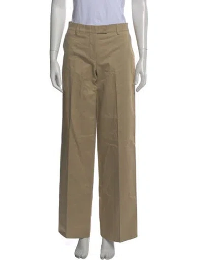 Pre-owned Miu Miu 2022 Wide Leg Pants In Neutral