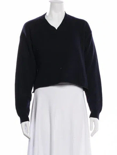 Pre-owned Miu Miu 2022 Wool Sweater In Blue
