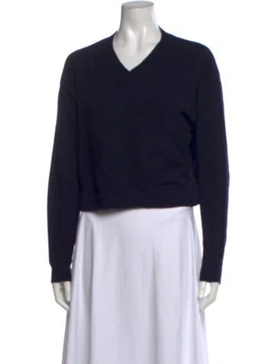 Pre-owned Miu Miu 2022 Wool Sweater In Blue