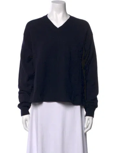 Pre-owned Miu Miu 2022 Wool Sweater In Blue