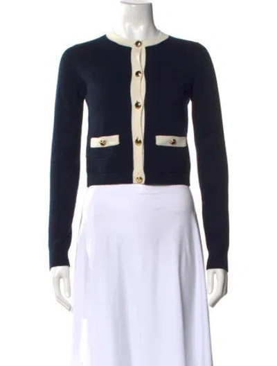 Pre-owned Miu Miu 2023 Cashmere Sweater In Black