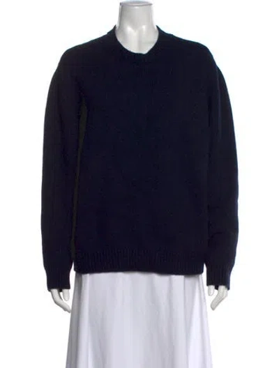 Pre-owned Miu Miu 2023 Cashmere Sweater In Blue