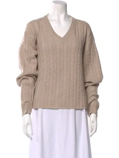 Pre-owned Miu Miu 2023 Cashmere Sweater In Neutral