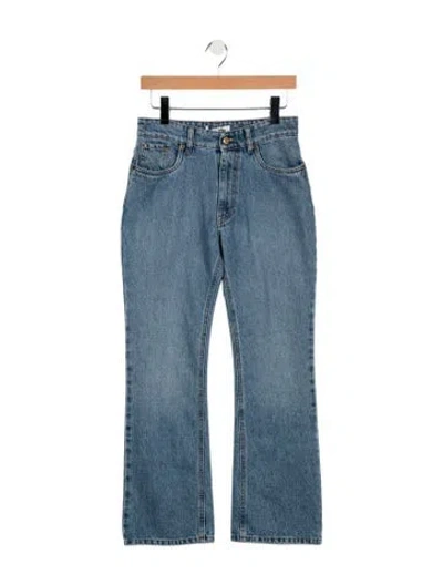 Pre-owned Miu Miu 2023 Flared Jeans In Blue