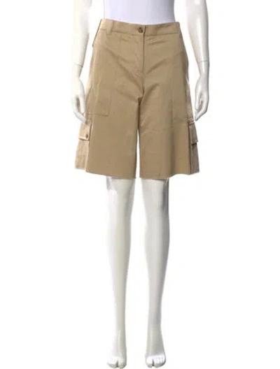 Pre-owned Miu Miu 2023 Knee-length Shorts W/ Tags In Neutral