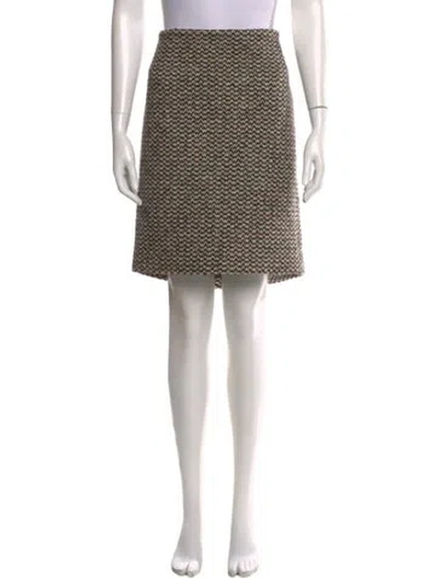 Pre-owned Miu Miu 2023 Knee-length Skirt In Black
