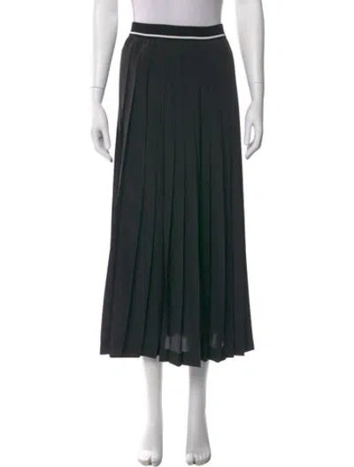 Pre-owned Miu Miu 2023 Midi Length Skirt In Black