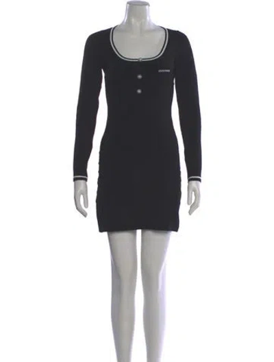 Pre-owned Miu Miu 2023 Mini Dress In Gray