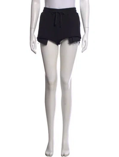 Pre-owned Miu Miu 2023 Mini Shorts In Black
