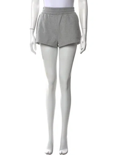 Pre-owned Miu Miu 2023 Mini Shorts In Gray