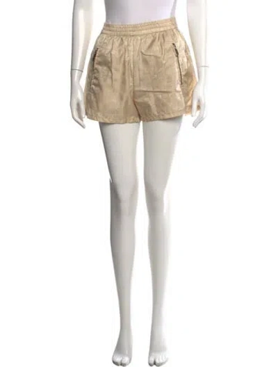 Pre-owned Miu Miu 2023 Mini Shorts In Neutral