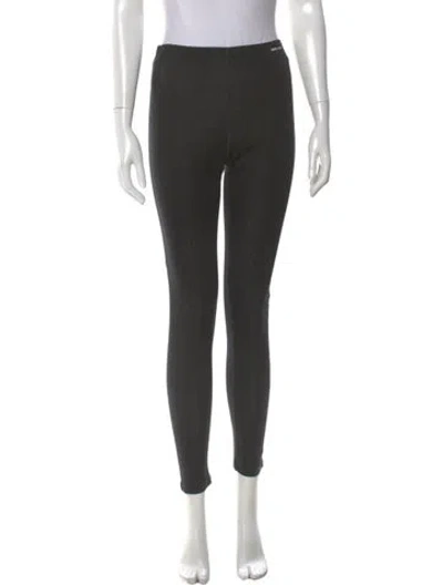 Pre-owned Miu Miu 2023 Skinny Leg Pants In Gray