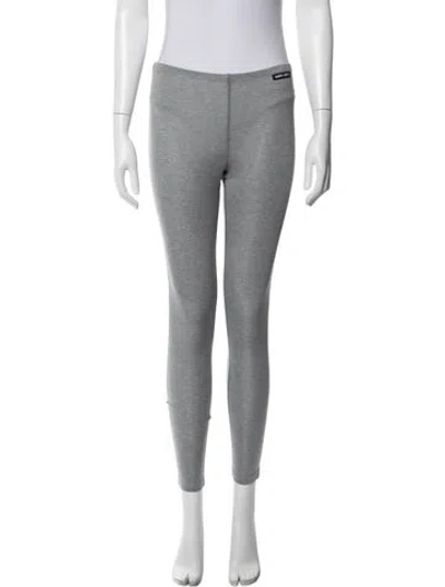 Pre-owned Miu Miu 2023 Skinny Leg Pants In Gray