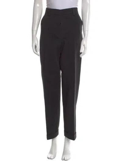 Pre-owned Miu Miu 2023 Straight Leg Jeans In Black