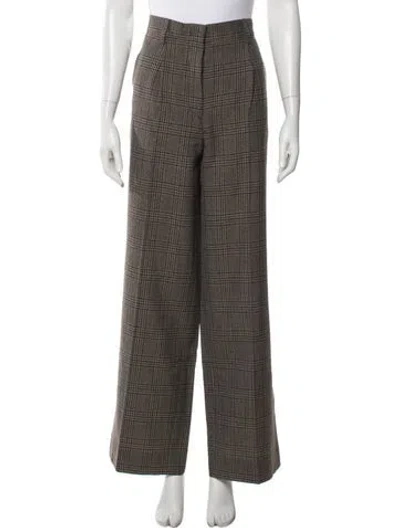 Pre-owned Miu Miu 2023 Straight Leg Pants In Neutral
