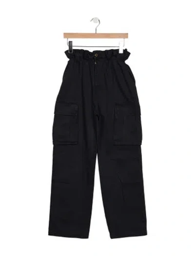Pre-owned Miu Miu 2023 Wide Leg Pants In Blue