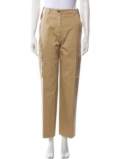 Pre-owned Miu Miu 2023 Wide Leg Pants In Neutral