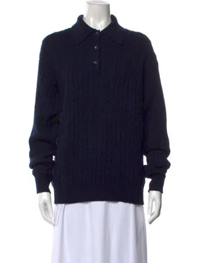 Pre-owned Miu Miu 2024 Cashmere Sweater In Black