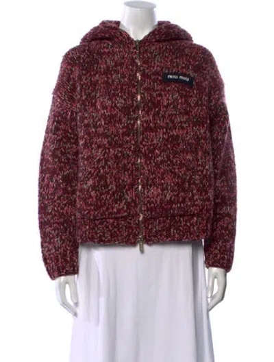Pre-owned Miu Miu 2024 Holiday Sweater In Multi