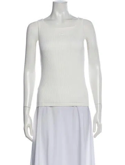 Pre-owned Miu Miu 2024 Holiday Top W/ Tags In Neutral