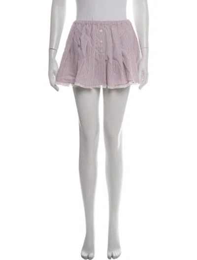 Pre-owned Miu Miu 2024 Mini Skirt In Pink