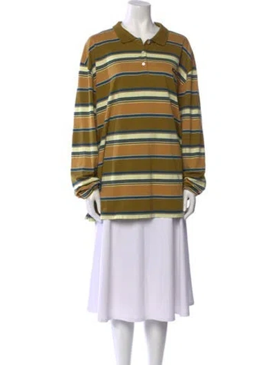 Pre-owned Miu Miu 2024 Striped Tunic In Multi