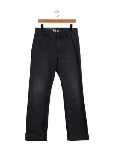 Pre-owned Miu Miu 2024 Wide Leg Jeans W/ Tags In Gray