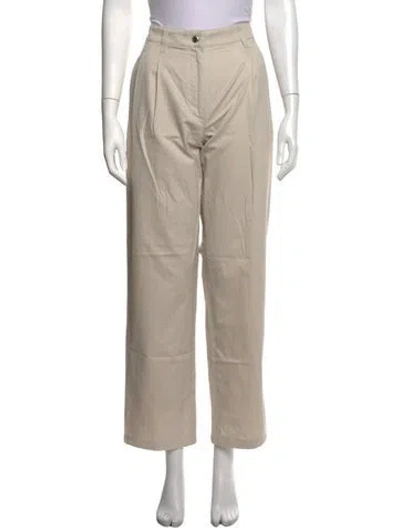 Pre-owned Miu Miu 2024 Wide Leg Pants W/ Tags In Grey