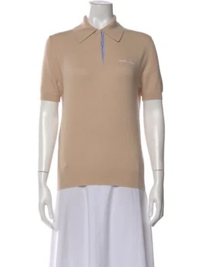 Pre-owned Miu Miu 2025 Cashmere Sweater In Neutral