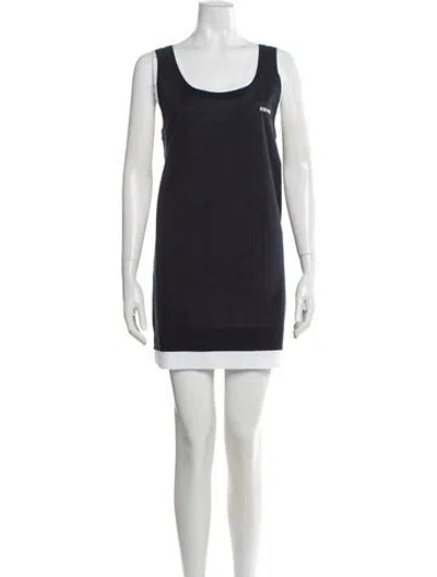 Pre-owned Miu Miu 2025 Mini Dress W/ Tags In Gray