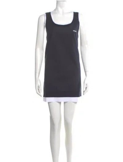 Pre-owned Miu Miu 2025 Mini Dress W/ Tags In Gray