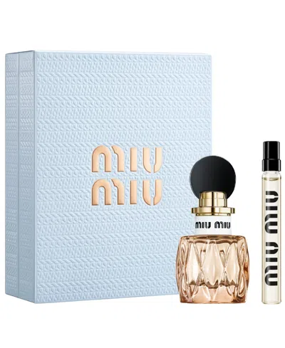 Miu Miu 2-piece Miutine Eau De Parfum Gift Set In Multi
