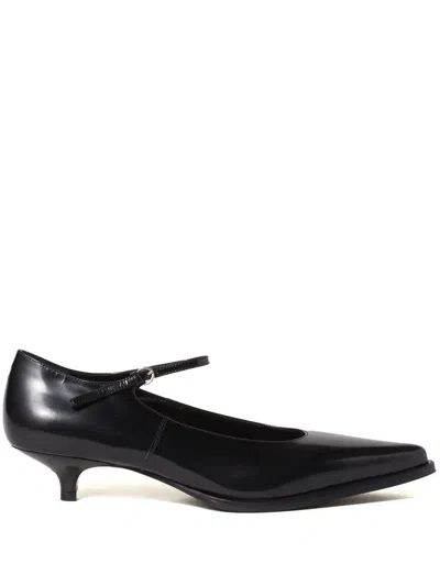 MIU MIU MIU MIU 35MM BRUSHED LEATHER PUMPS