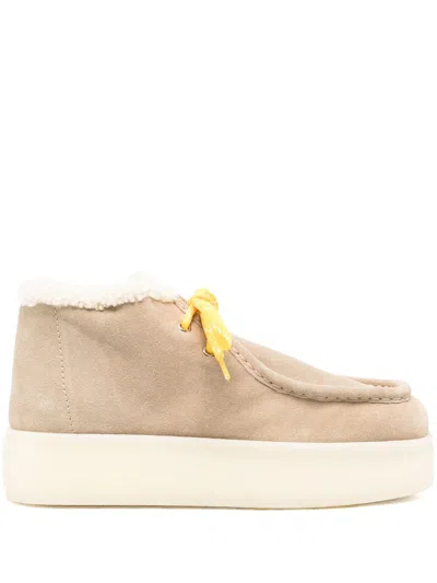 MIU MIU MIU MIU 45MM SUEDE BOOTS