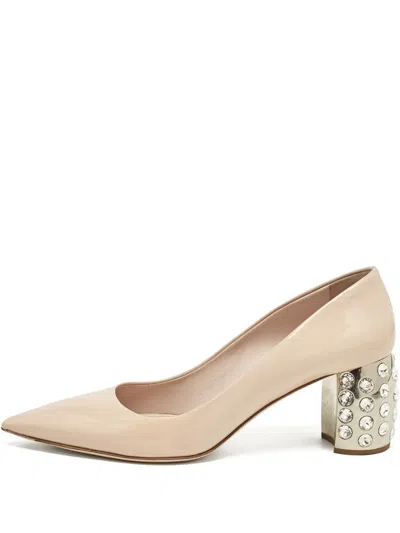 Pre-owned Miu Miu 50mm Crystal-embellished Pumps