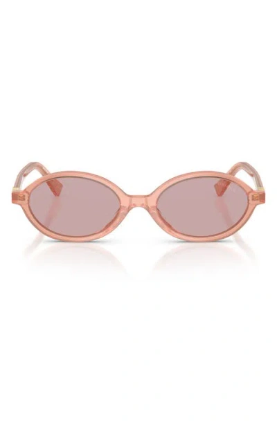 Miu Miu 50mm Oval Sunglasses