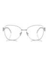 Miu Miu 50xv Vista Eyewear In Metallic