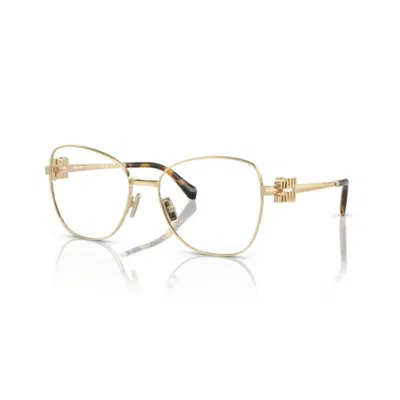 Miu Miu 50xv Vistazvn1o1 In Gold