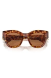 Miu Miu 51mm Butterfly Sunglasses In Lite Havana
