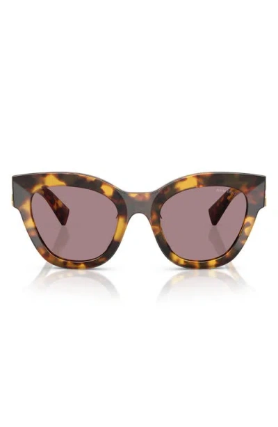 Miu Miu 51mm Butterfly Sunglasses In Multi