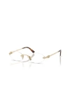 Miu Miu 51mm Oval Optical Glasses In Multi